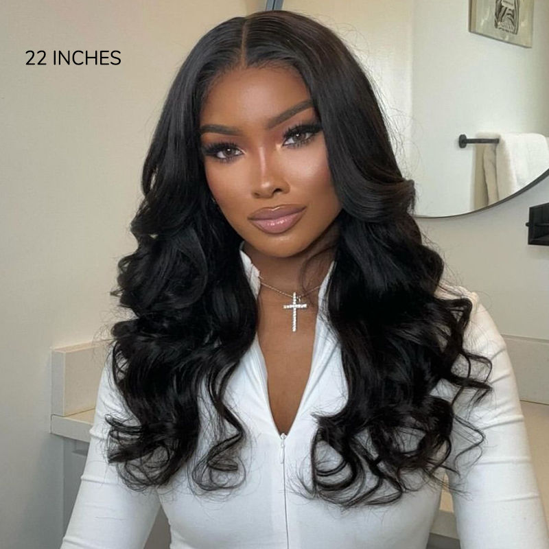 Body Wave U Part Human Hair Wig