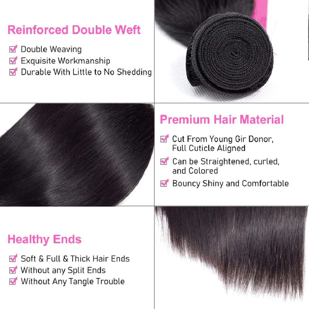 Brazilian Straight Hair Bundles