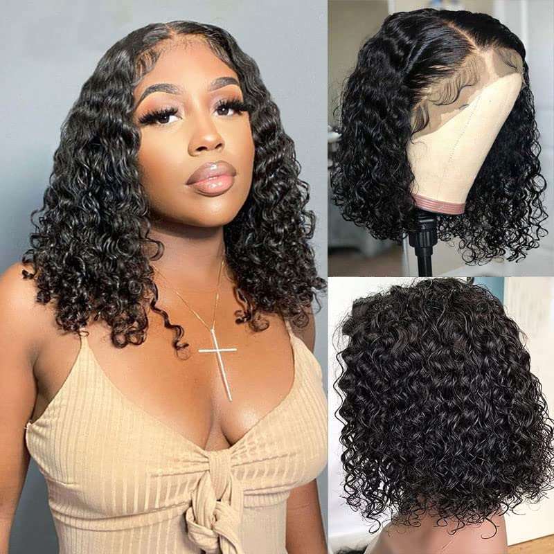 Deep Wave Bob Lace Front Wig