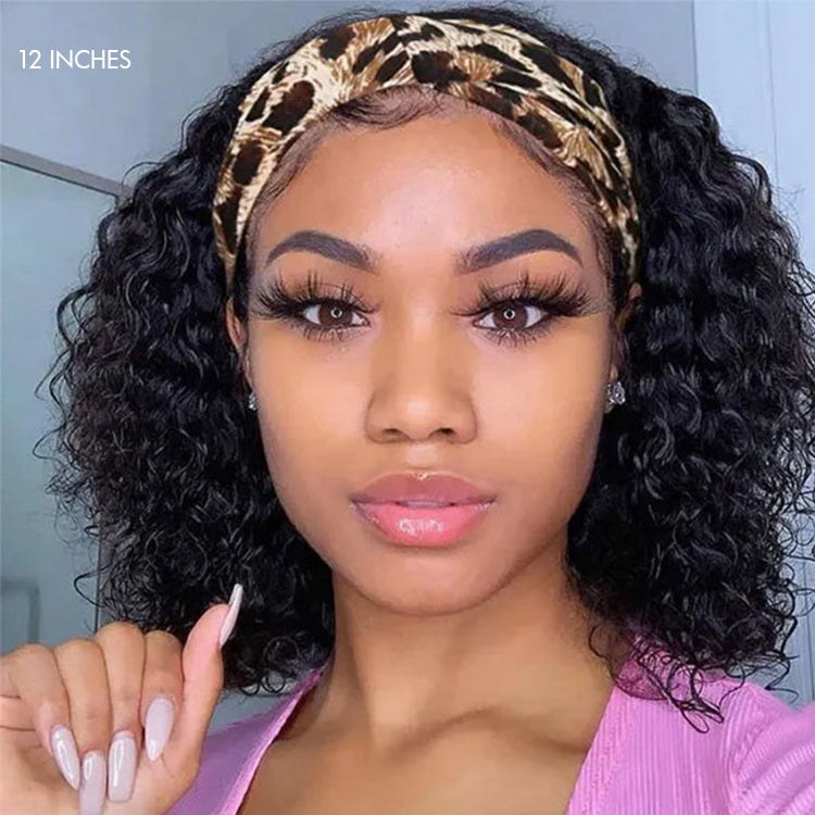 Deep Wave Curly Bob Wig