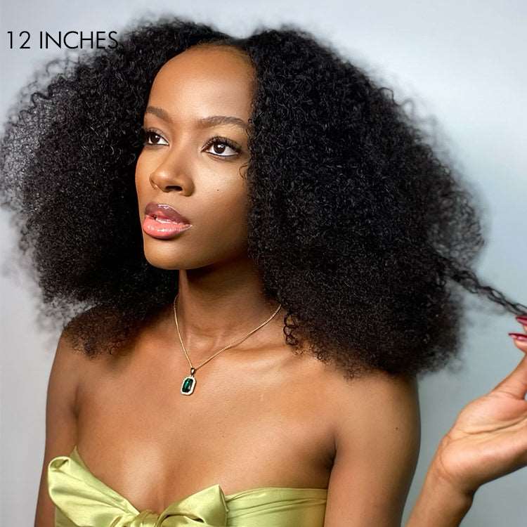 Deep Wave U Part Human Hair Wig 100%