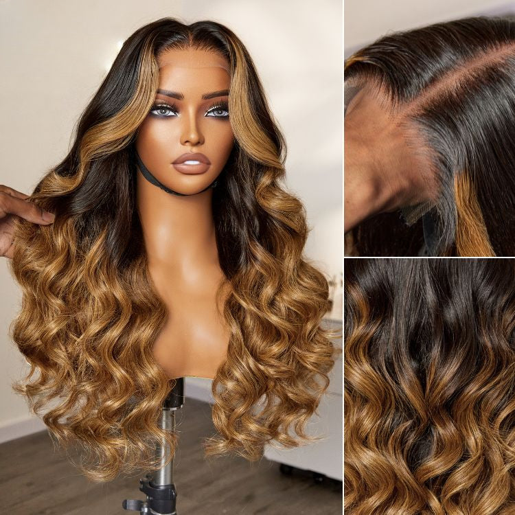New Fabulous Beyon-Celebrity Style Glueless 5x5 HD Lace Closure Wig 180% Density