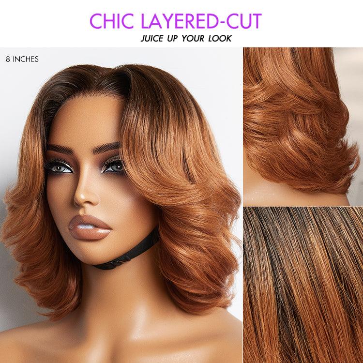 Elegant Boss Vibe Short Pixie Cut Brown Wig