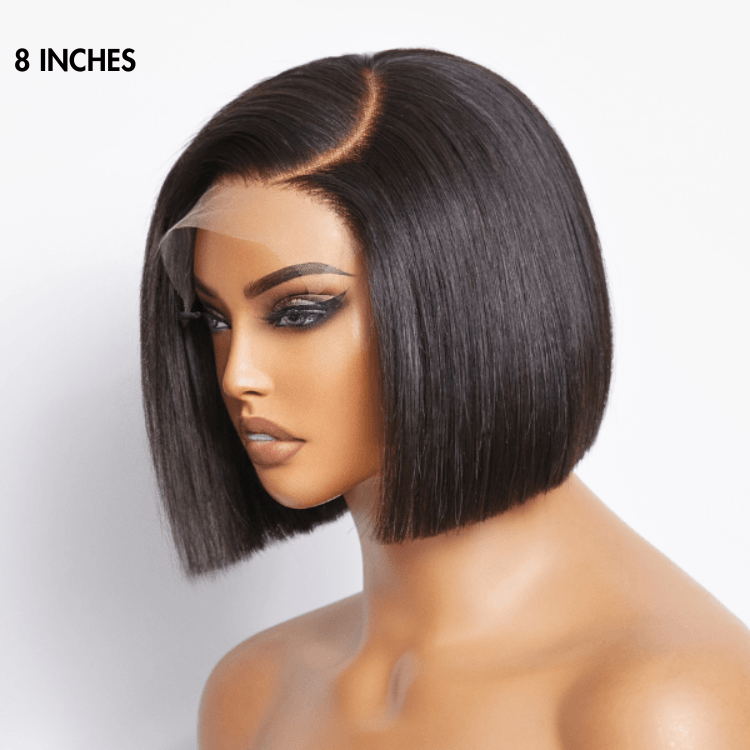 Ash Blonde Ombre Short Bob Wig