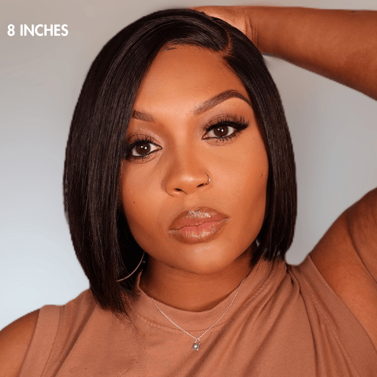 Ash Blonde Ombre Short Bob Wig