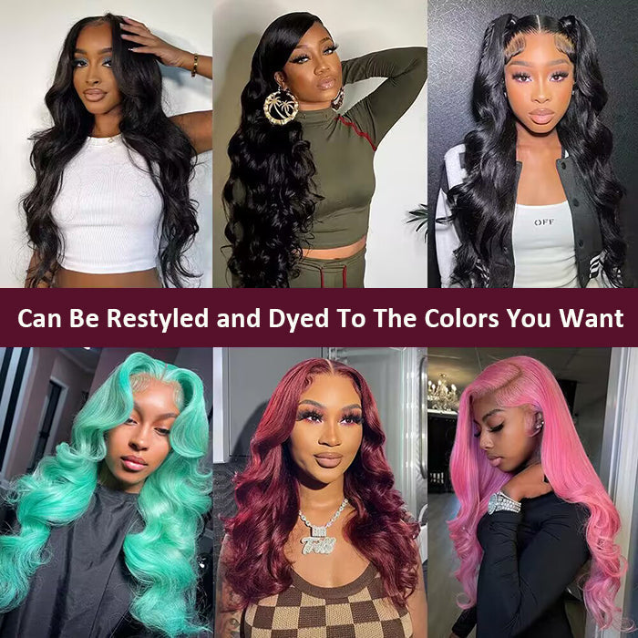 Body Wave 13x4 Frontal Undetectable HD Lace Long Wig