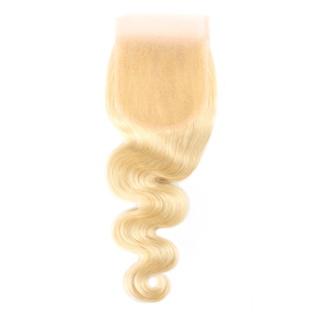 XYS Hair 5x5 Transparent Lace 613 Closure Body Wave