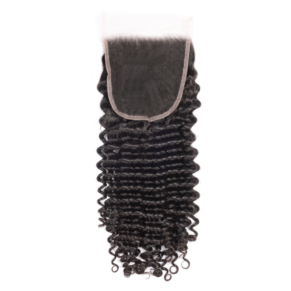 5x5 HD Deep Wave Human Hair Lace Closure