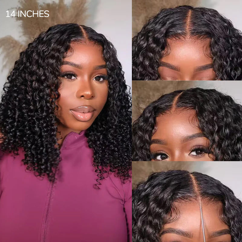 Curly Lace Closure Wig 5x5 Burmese