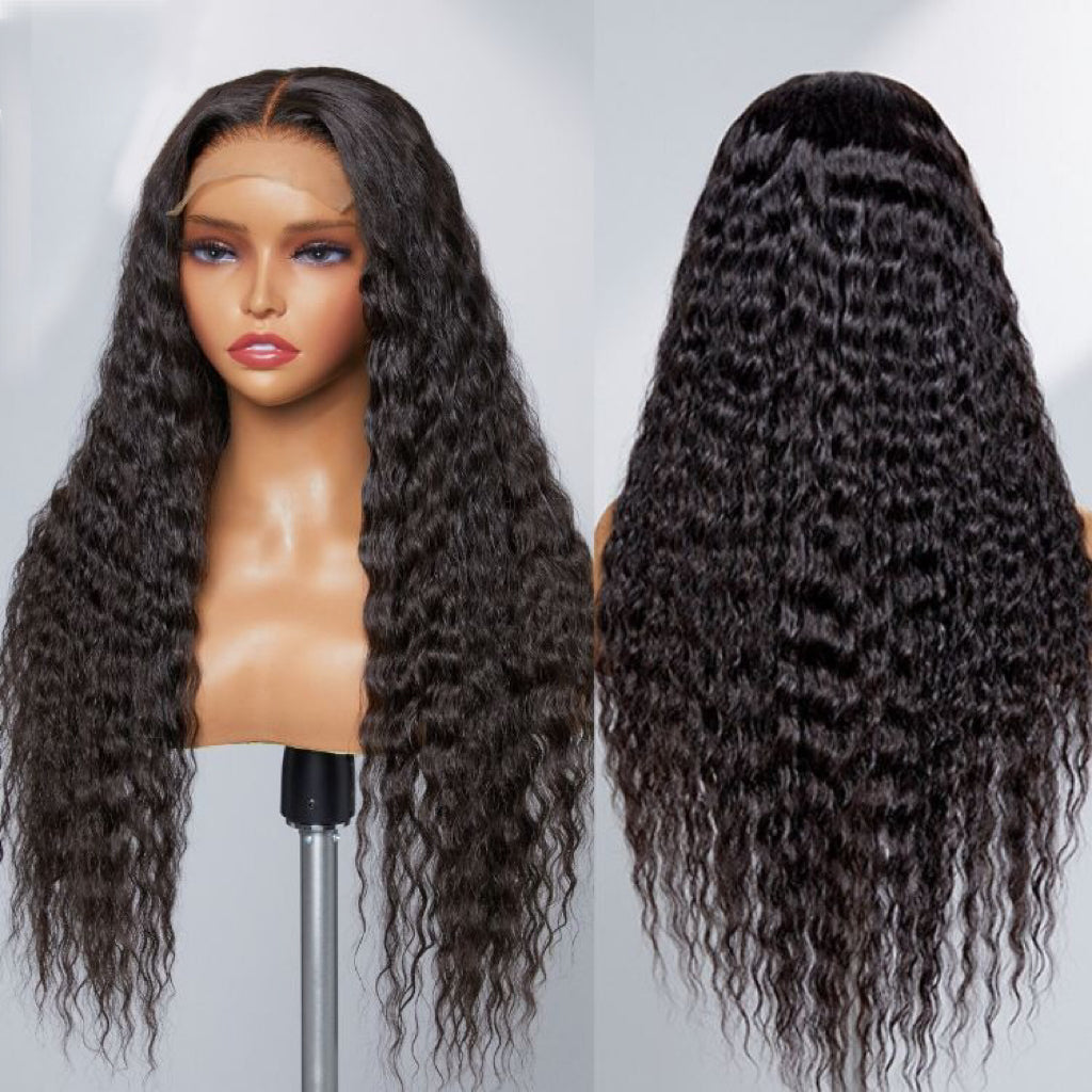 Water Wave Lace Front Human Hair Wig