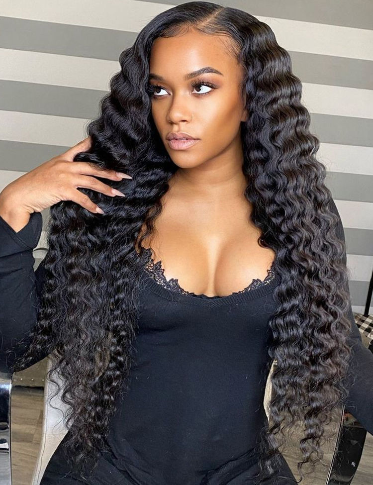 XYS Hair Loose Wave Virgin Hair 4x4 HD Lace Closure