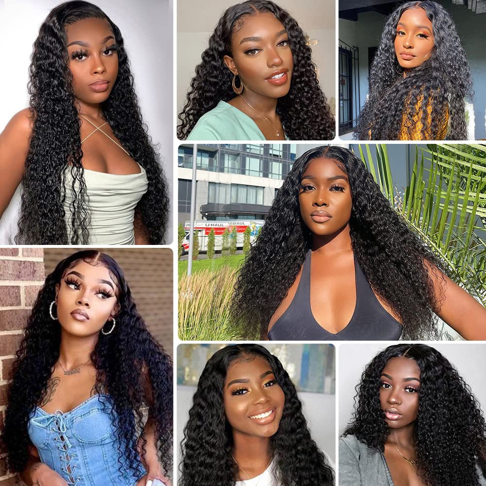 Water Wave Lace Front Human Hair Wig