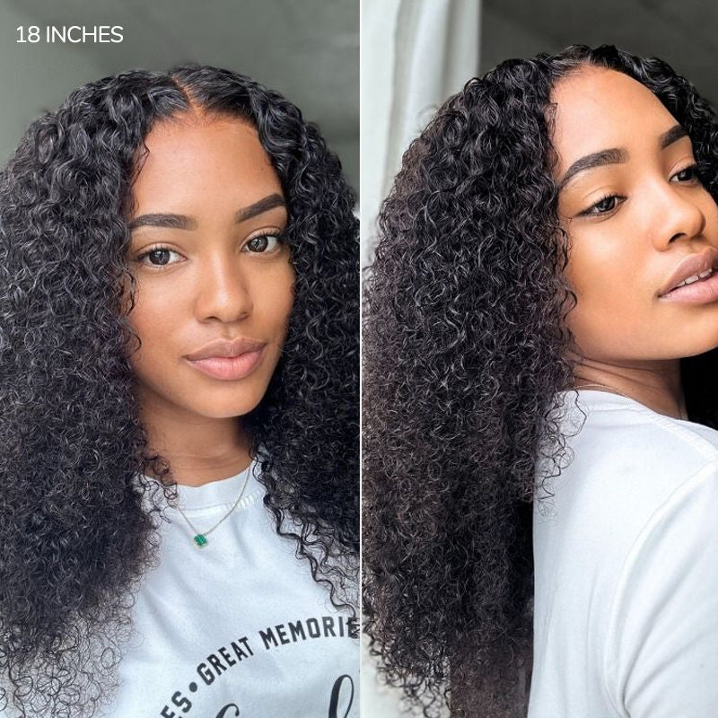 Curly Lace Closure Wig 5x5 Burmese