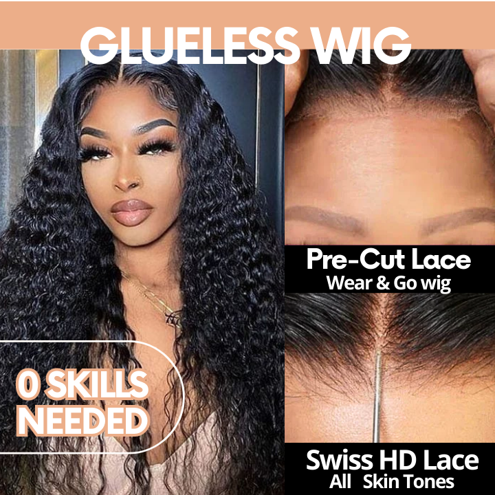 6x4 Curly Human Hair Lace Wig