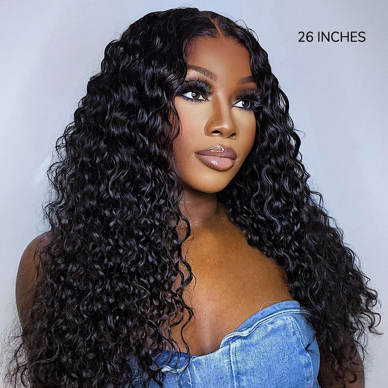 XYS Hair Water Wave U Part Wig