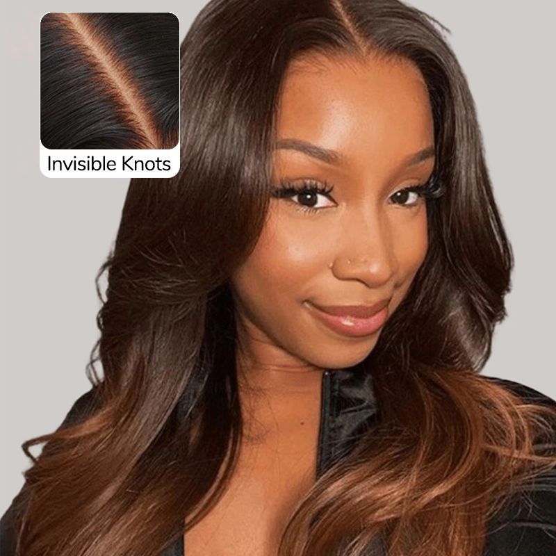 Brown Ombre Loose Body Wave Wig