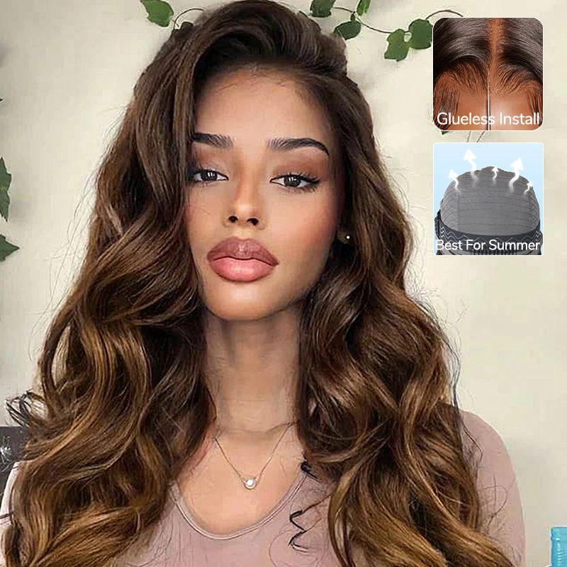Brown Ombre Loose Body Wave Wig