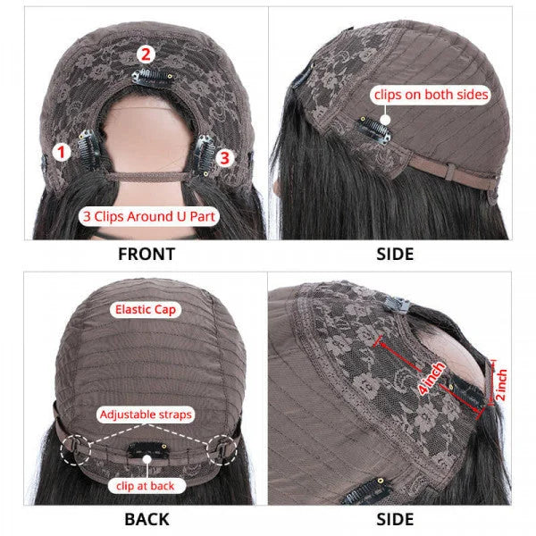Body Wave Wig U Part V Part