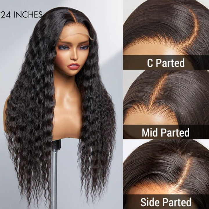 Water Wave Lace Front Human Hair Wig