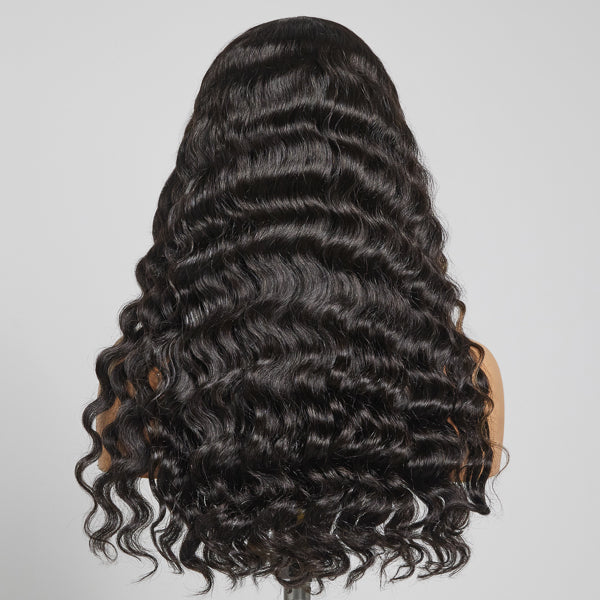 Blonde Highlights Ocean Wave Wig 5x5 Closure