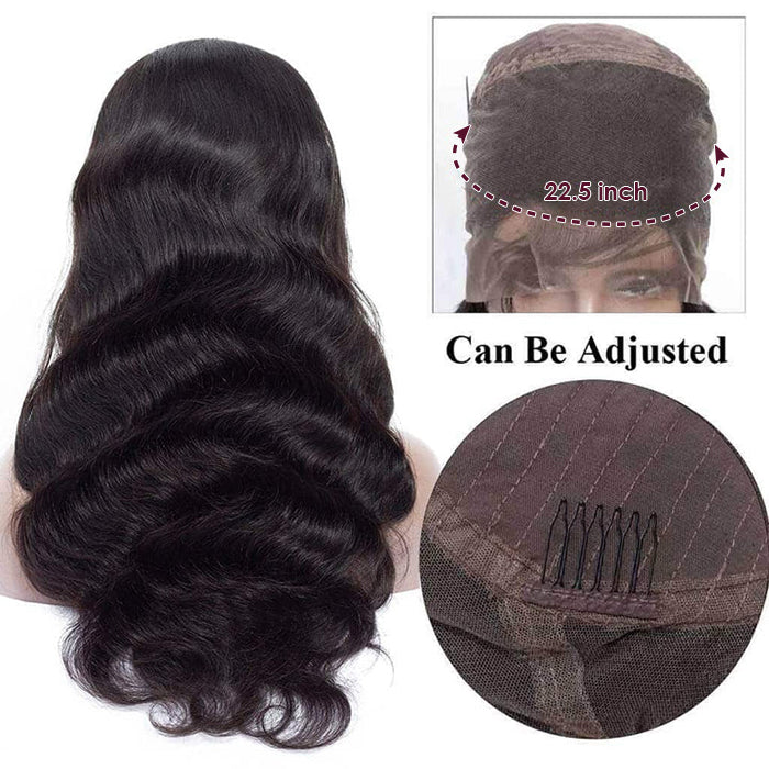 Body Wave 13x4 Frontal Undetectable HD Lace Long Wig