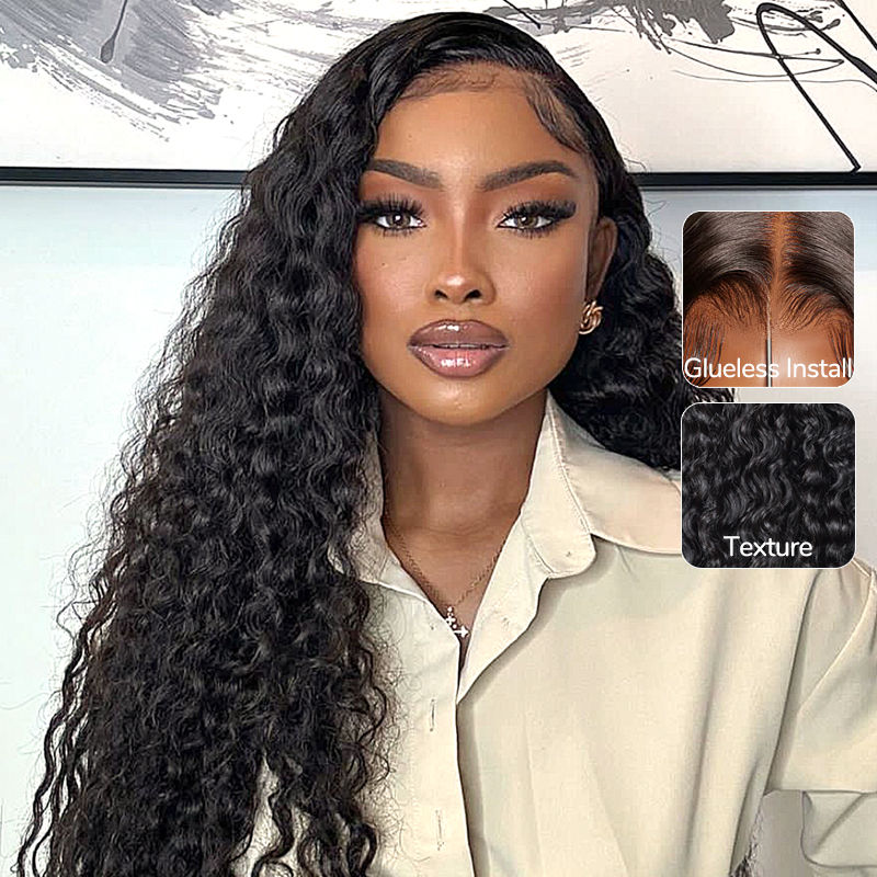 Water Wave Wig For Women 7x6 Inches