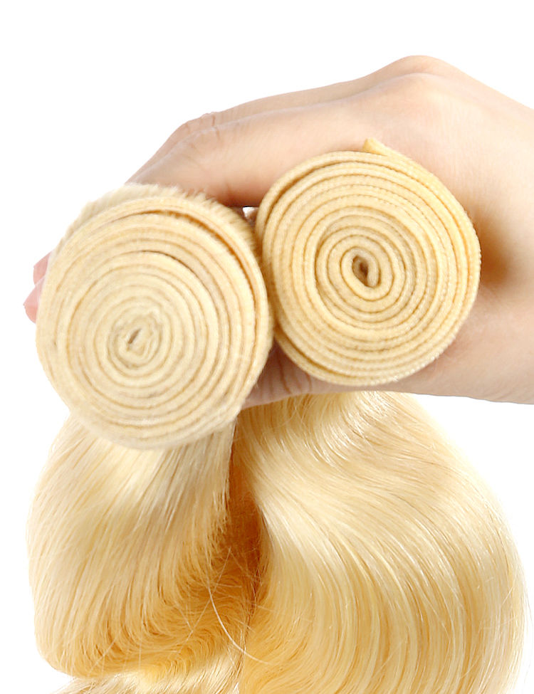 Blonde 613 Body Wave Human Hair Bundles