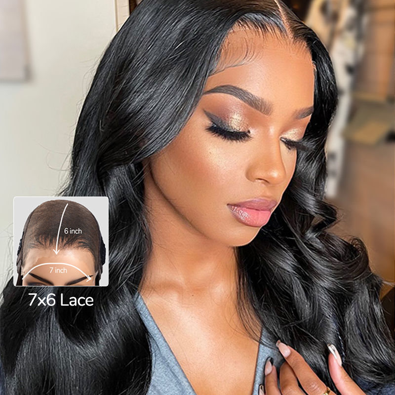 7x6 HD Lace Loose Body Wave Wig
