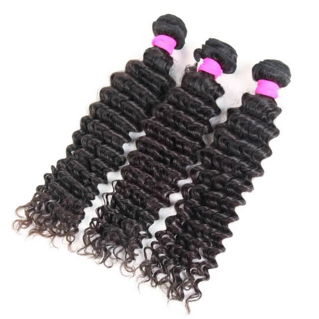 Deep Wave Virgin Hair Bundles