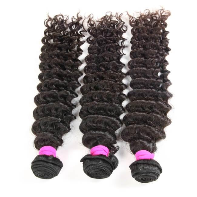 Deep Wave Virgin Hair Bundles