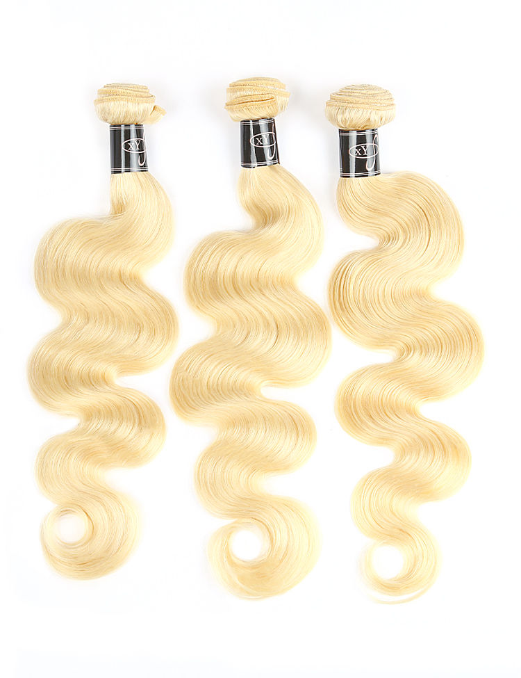 Blonde 613 Body Wave Human Hair Bundles
