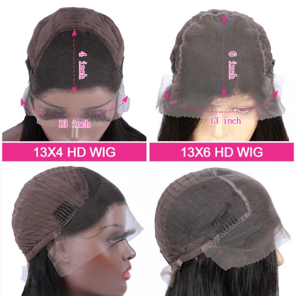 13x4 Body Wave HD Lace Front Wig