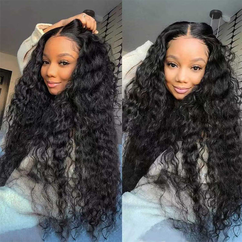 Brazilian Water Wave Remy Human Hair Wig