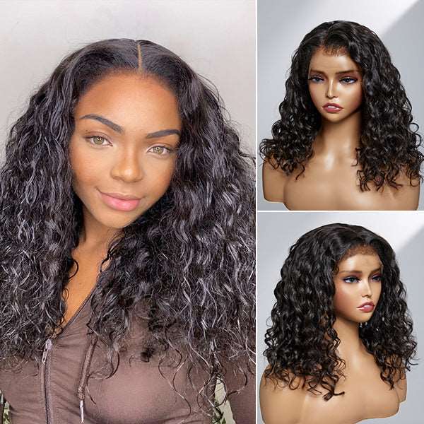 Deep Wave Bob Lace Front Wig