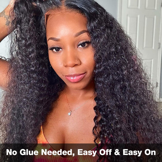 6x4 Curly Human Hair Lace Wig