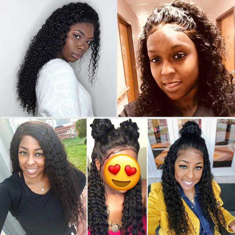 Brazilian Curly Remy Lace Front Wig
