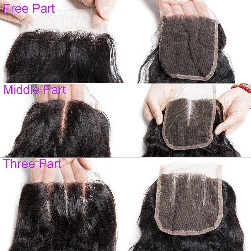 Water Wave Virgin Human Hair 3 Bundles